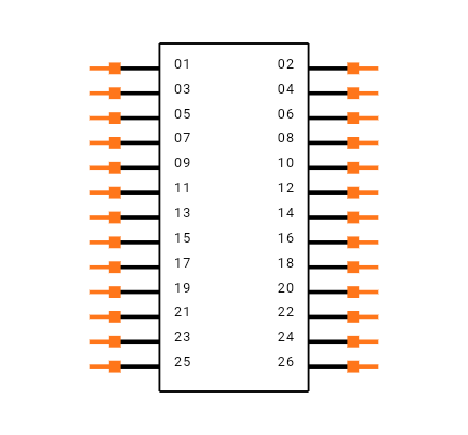 TSW-113-15-F-D Symbol