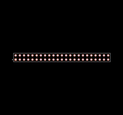 TSW-123-26-G-D Footprint