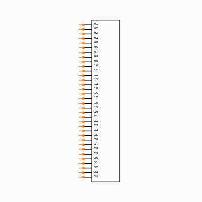 TSW-134-24-G-S Symbol