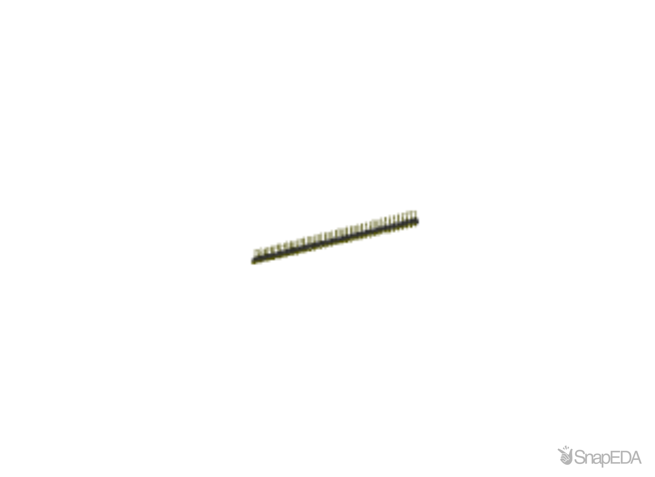 TSW-145-08-L-S-RA 3D Model