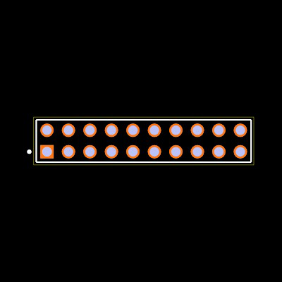 TW-10-03-L-D-222-100 Footprint