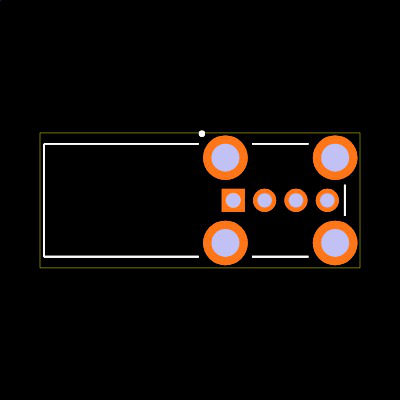USB-A-S-F-B-VU-RC Footprint