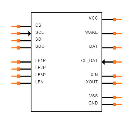 AS3933-BTST Symbol