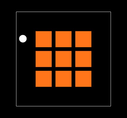 ENS160-BGLT Footprint