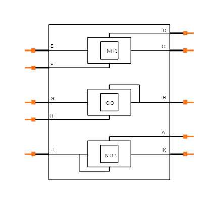 MICS-6814 Symbol