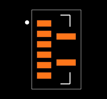 RCLAMP0506T.TCT Footprint
