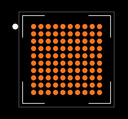 GS2972-IBTE3 Footprint
