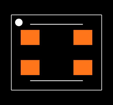 SHT41I-AD1B-R3 Footprint