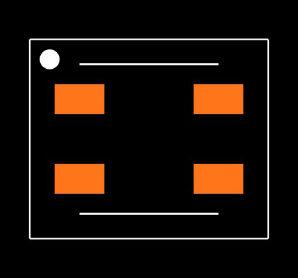 SHT45-AD1B-R2 Footprint