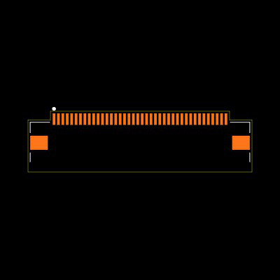 AFC01-S40FCA-00 Footprint