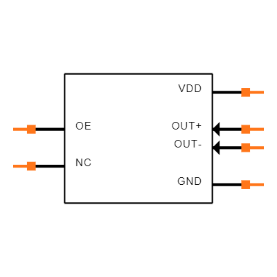 SIT9120AI-2C3-33E100.000000X Symbol