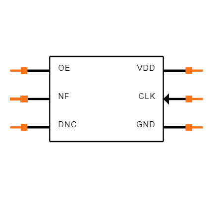 SIT5711AI-KW-33E-10.000000F Symbol