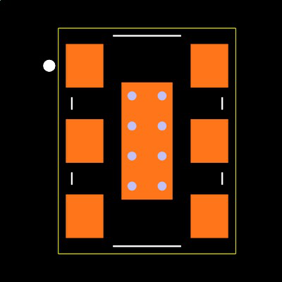SiT3372AC-1E9-28NC204.800000 Footprint
