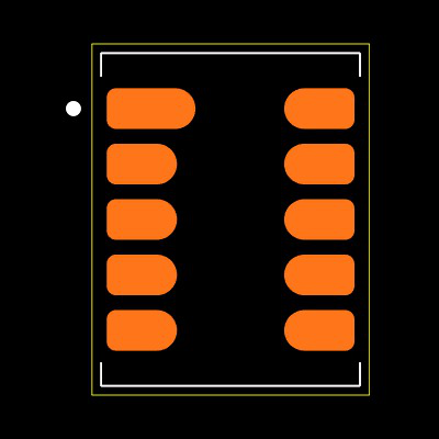SiT5711AI-KX-33N-50.000000 Footprint