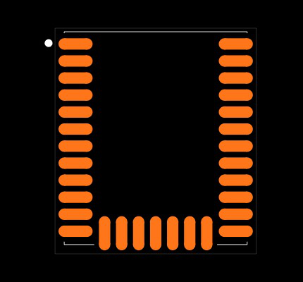 BGM13P22F512GA-V2 Footprint
