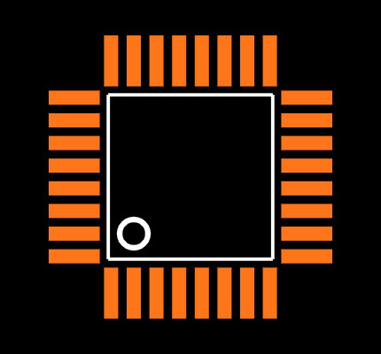 C8051F017 Footprint