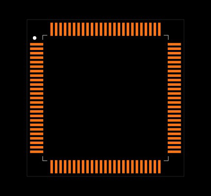 C8051F020 Footprint