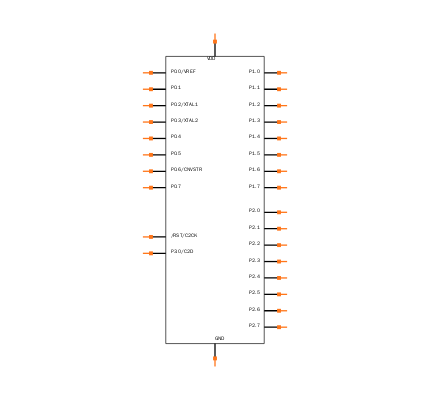 C8051F313-GM Symbol