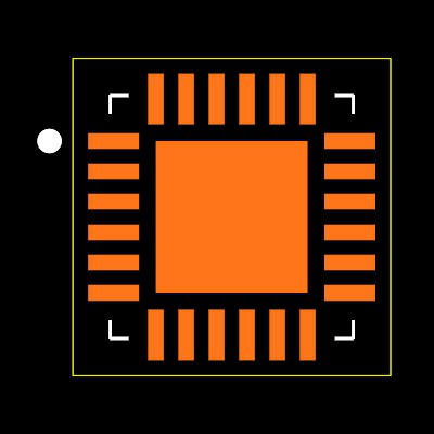 CP2105-F01-GMR Footprint