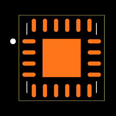 SI3402-B-GM Footprint