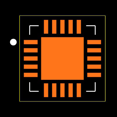 SI4362-C2A-GM Footprint