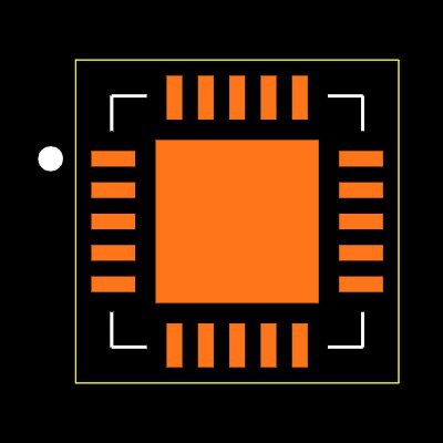 SI4461C2AGM Footprint