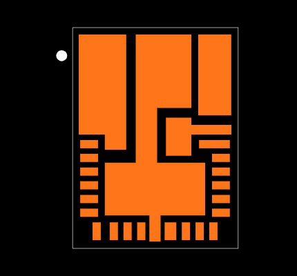 SI4844-B20-GU Footprint