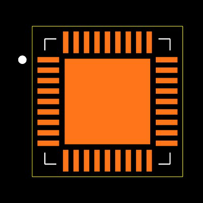 SI5328B-C-GMR Footprint