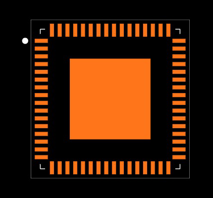 SI5382A-E-GM Footprint