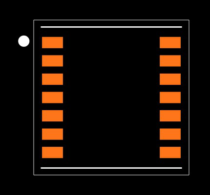 SI8235AB-C-IM Footprint