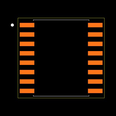 SI8641BT-ISR Footprint