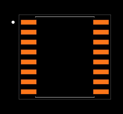 SI8642BD-B-IS Footprint