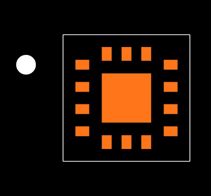 SKY13416-485LF Footprint