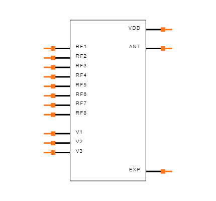 SKY13418-485LF Symbol
