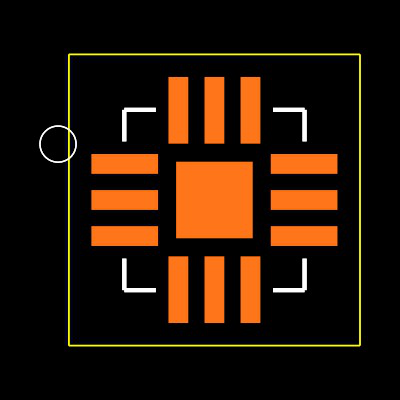 SKY13588-460LF Footprint