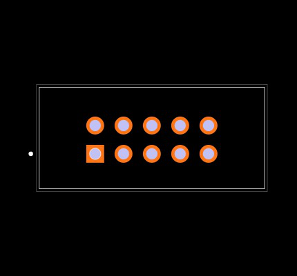 SBH11-PBPC-D05-ST-BK Footprint