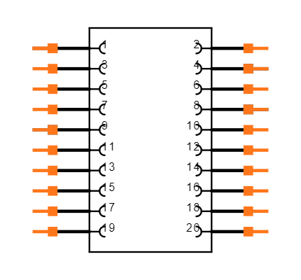 SFH11-PBPC-D10-ST-BK Symbol