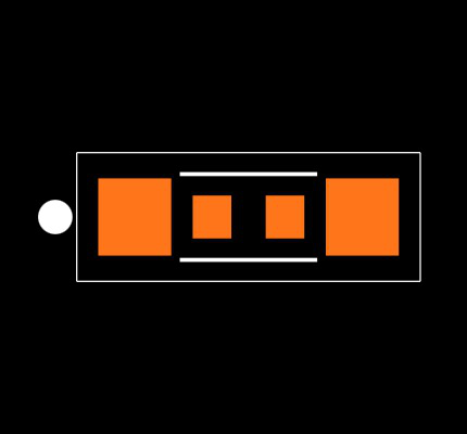 XZCMEDGCBD56W Footprint