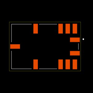 HV210-SM02-R Footprint