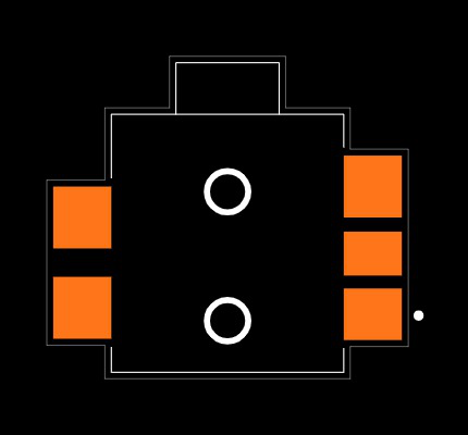 MDSMT4BRATRX Footprint