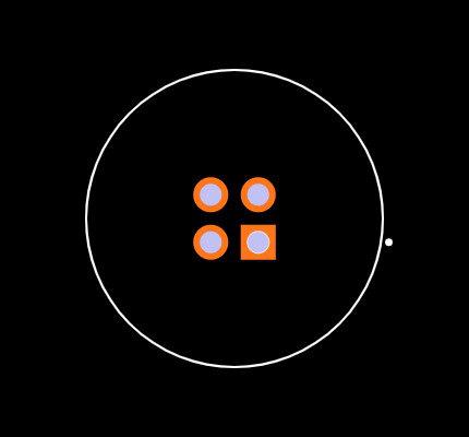 EN2P4M22P Footprint