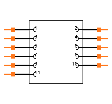 EN3P11FRAPCBN Symbol