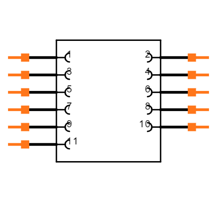 EN3P11FRAPCBW Symbol