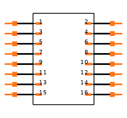 EN3P16MRAPCBW Symbol