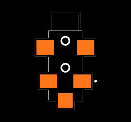 MDSMT3BRATRX Footprint