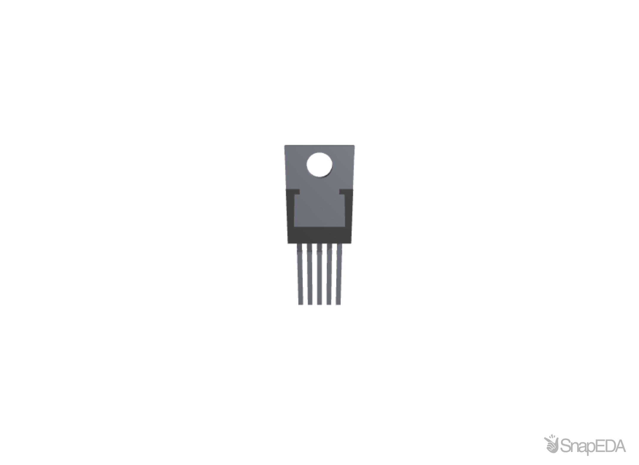 LM2596T-ADJ 3D Model