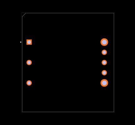 I7A4W033A033V-003-R Footprint