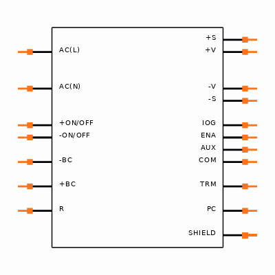 PFE500F-12 Symbol