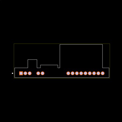I6A4W010A033V-0S1-R Footprint