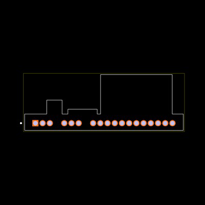 I6A4W020A033V-0S3-R Footprint